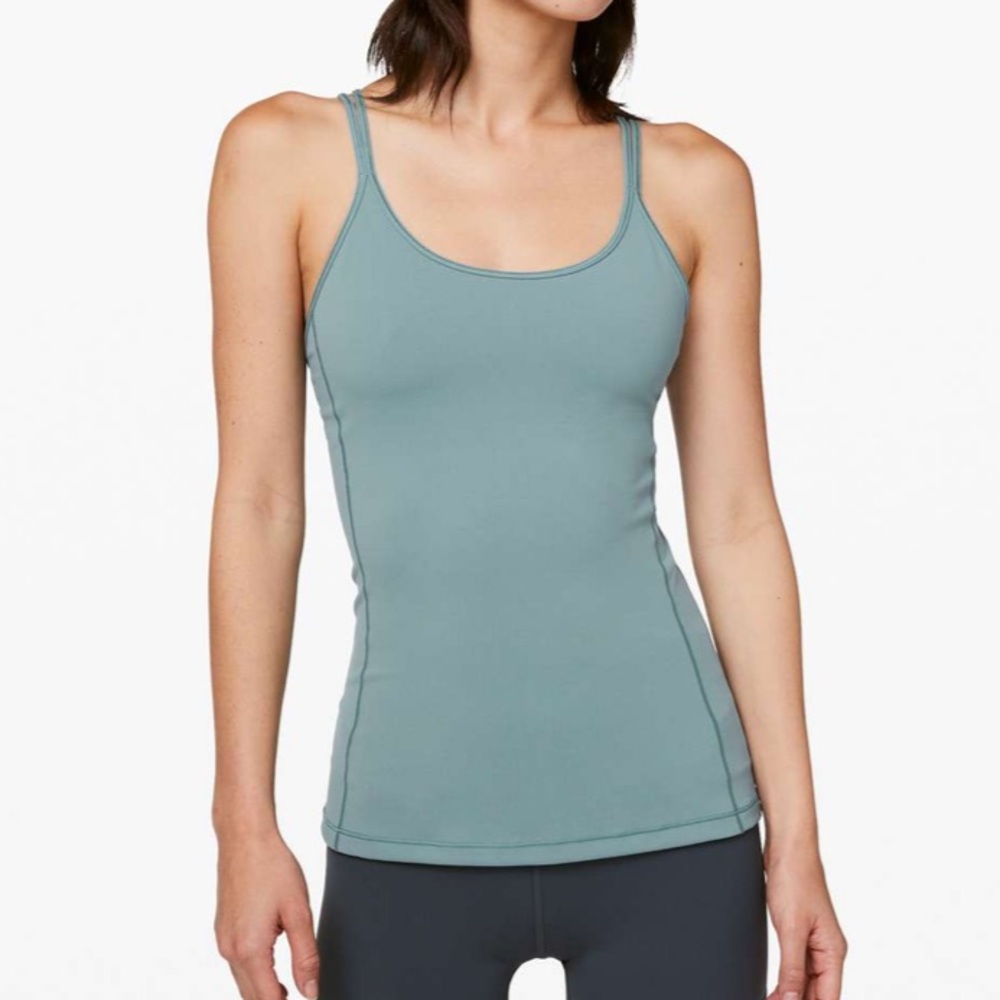 Lululemon Free To Be Tank *Everlux - Aquatic Green 6
